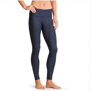 Athleta Blue Faux Denim Chaturanga Leggings
